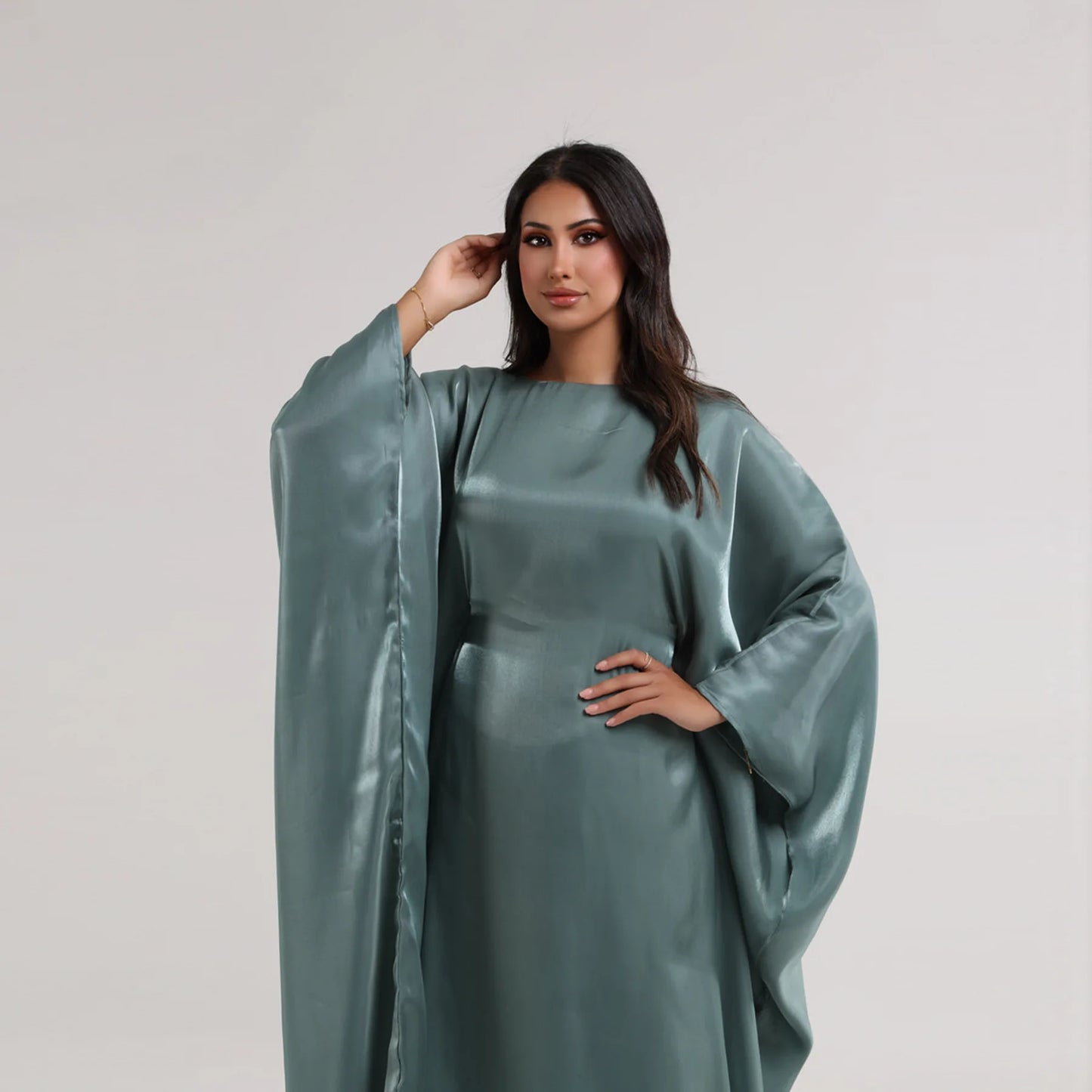 Shiny Abayas for Dubai Kaftan Gown